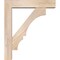 Ekena Millwork Balboa Block Smooth Bracket w/ Offset Brace, Douglas Fir, 5 1/2"W x 24"D x 28"H BKT0604X24X28BOA05SDF - alternate 4